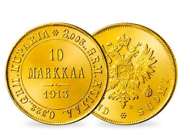 Finnland (Russische Besatzung) 10 Markkaa 1878-1913
