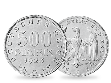 Weimarer Republik 500 Mark 1923