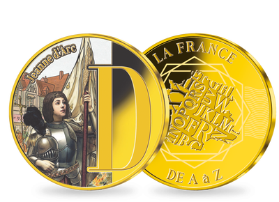 La France de A à Z : la frappe « D - Jeanne d'Arc »