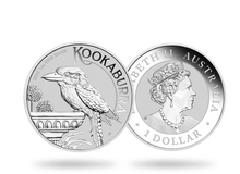 Monnaie de 1 Dollar en argent pur Australie Kookaburra 2022