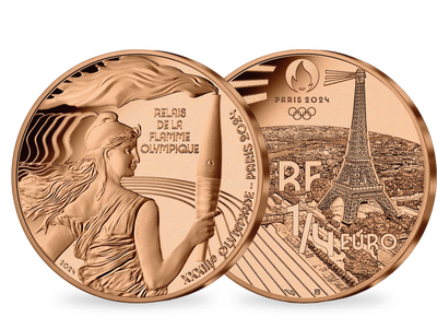 La 1/4€ Paris 2024 « Relais de la flamme olympique »