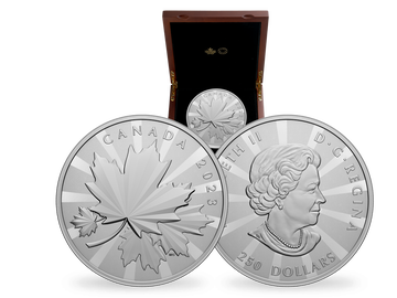 Kanada 2023: 1 Kilo Fein-Silbermünze 
