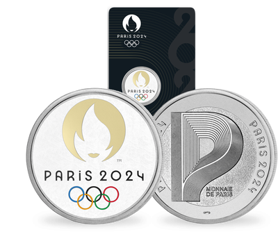 Médaillon Emblème Jeux Olympiques Paris 2024