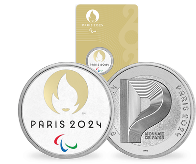 Médaillon Emblème Jeux Paralympiques Paris 2024