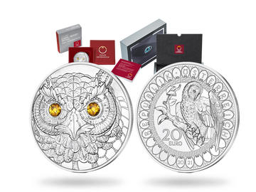 Österreich: 20 Euro-Silbermünzen 