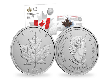 Kanada 2022: Fein-Silbermünze 