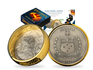 Der Herr der Ringe™: die 3-Unzen-Silbermünze „Der Eine Ring“ 2023!