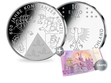 Die deutsche 10 Euro Gedenkmünze 