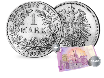 Deutsches Kaiserreich 1 Mark 1873