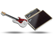 „Precision Bass und Bassman“: das neue 2er-Set offizieller Fender®-Shaped-Silbermünzen mit brillanter Farbveredelung!