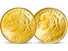 Die letzten 10 und 20 Franken Goldmünzen der Schweiz - 