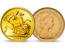Die wichtigsten Umlaufmünzen von Elisabeth II. aus den bedeutendsten Commonwealth-Staaten wurden in Gold, Silber und Kupfer-Nickel geprägt.