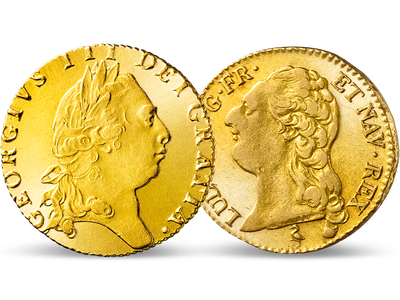 Berühmteste Goldmünzen des 18. Jahrhunderts – Spade Guinea & Louis d'or