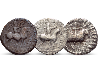 Die Reise der Heiligen Drei Könige − 3er-Set Baktrien 35 v.Chr.-5 n.Chr.