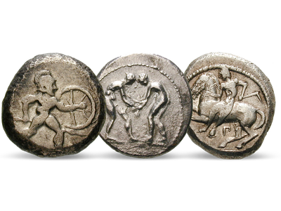 Antikes Griechenland – die ersten Olympia-Münzen der Weltgeschichte