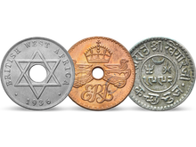 Das 3er-Set Münzen von König Edward VIII.