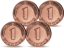 Die erste Münze der Bundesrepublik Deutschland: 1 Pfennig 1948 