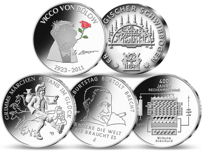 Die Silbermünzen 2023 der Bundesrepublik Deutschland