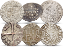 Das 6er-Silbermünzen-Set „Europäische Renaissance“
