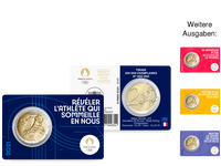 Die 2-Euro-Münzen Paris 2024 – Start: 