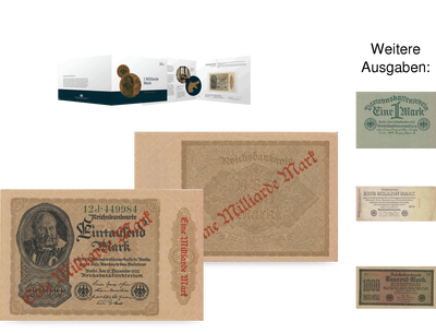 Das echte Geld der Hyperinflation – Banknoten von 1922/23