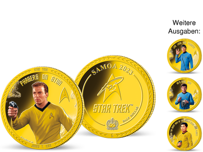 Faszinierend: Star Trek™ - die offizielle Münzkollektion
