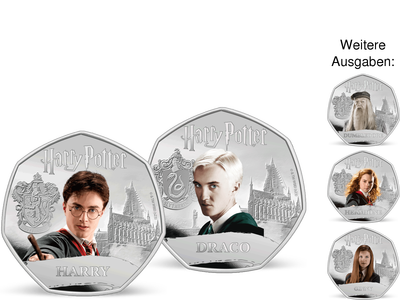 Die offizielle 50P Harry Potter Kollektion