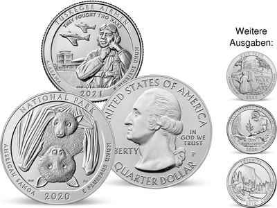 Münzen-Kollektion "National Park Quarters" - Ihre Startlieferung "Jahrgang 2020"