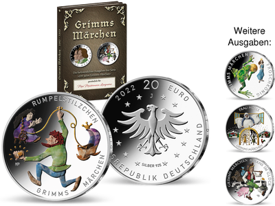 Die exklusiven 20-Euro-Gedenkmünzen 