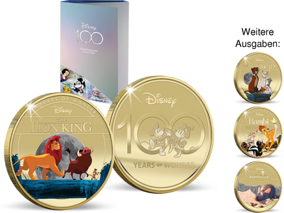 Starte mit „The Lion King“ in die neue DISNEY-Gold-Jubiläumsedition!