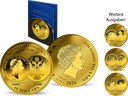 Die größte 1/100-Unzen-Goldmünze aller Zeiten ''20 Gulden - Franz Joseph I.''