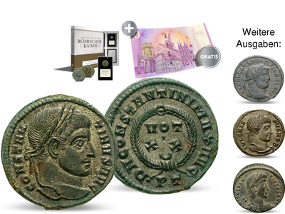 Bronze-Münzen: Das echte Geld der alten Römer – Start: Konstantin der Große