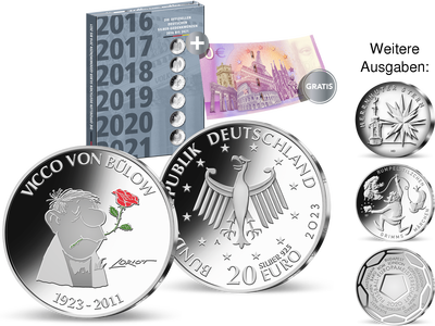 Die offizielle deutsche 20-Euro-Gedenkmünze 