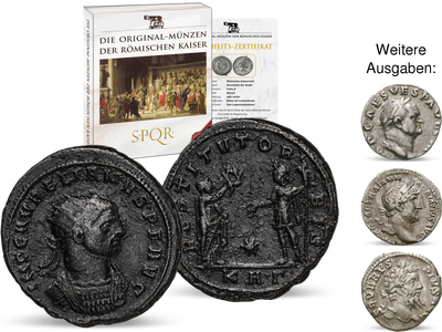 Das echte Geld der alten Römer – Start: Kaiser Aurelianus