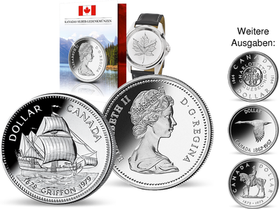 Kanadas Silber-Gedenkmünzen - Ihre Startlieferung: 