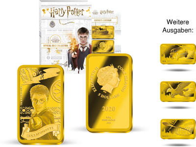 Die „Harry Potter“-Goldbarren-Kollektion!