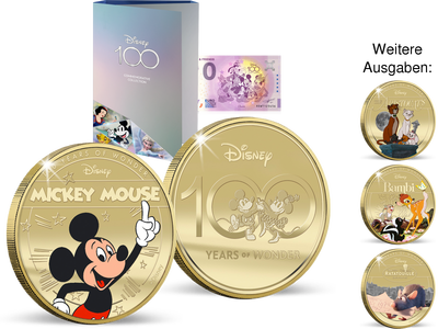 Starte mit „Mickey Mouse“ in die neue DISNEY-Gold-Jubiläumsedition!
