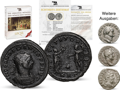 Das echte Geld der alten Römer – Start: Kaiser Aurelianus