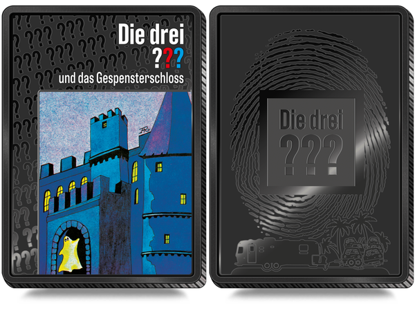 Offizieller Gedenkbarren „Die Drei ??? und das Gespenster-Schloss“