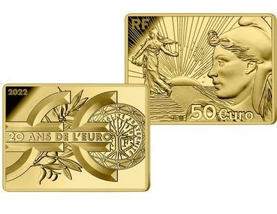 50 Euro Jubiläums-Goldmünze 