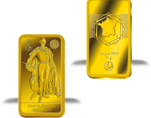 Lingot en or le plus pur « Napoléon III Empereur »