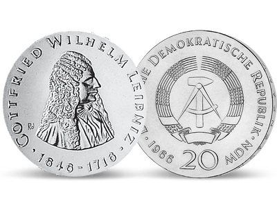 1966 - 250. Todestag Gottfried Wilhelm Leibniz