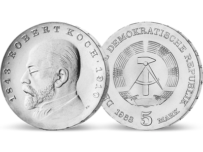1968 - 125. Geburtstag von Robert Koch