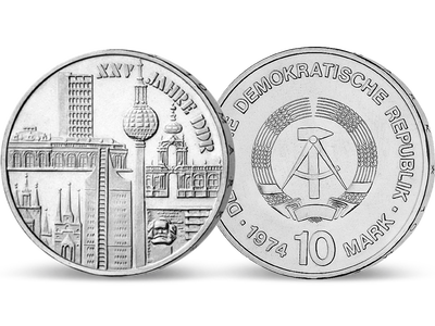 1974 - 25 Jahre DDR (Städtemotiv)