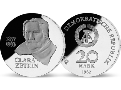 1982 - 125. Geburtstag Clara Zetkin