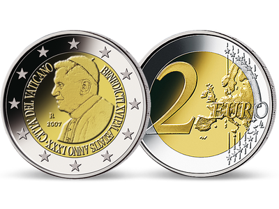 Vatikan 2007: 2 Euro-Gedenkmünze 
