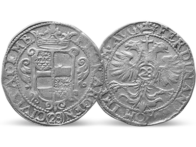 Emden, Stadt des Seehandels − 28 Stüber Silber 1624-1637