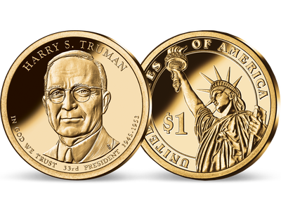 33. US-Präsidenten Dollar 'Harry S. Truman'