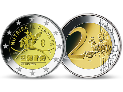 2 Euro-Gedenkmünze 