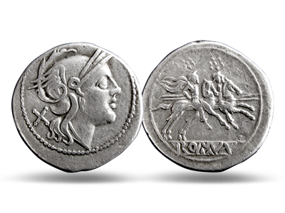 Rom erfindet seine neue Währung − Römische Republik, Denar 200 v.Chr.